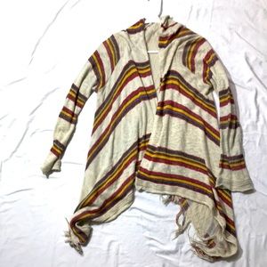 Tan American Rag cie over throw. Long sleeve.